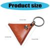 Comfortable Guitar Pick Storage Box Triangular Guitar Pick Bag Protective Pick Holder Case Shockproof Guitar Pick Pouch