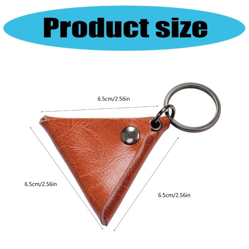 Comfortable Guitar Pick Storage Box Triangular Guitar Pick Bag Protective Pick Holder Case Shockproof Guitar Pick Pouch