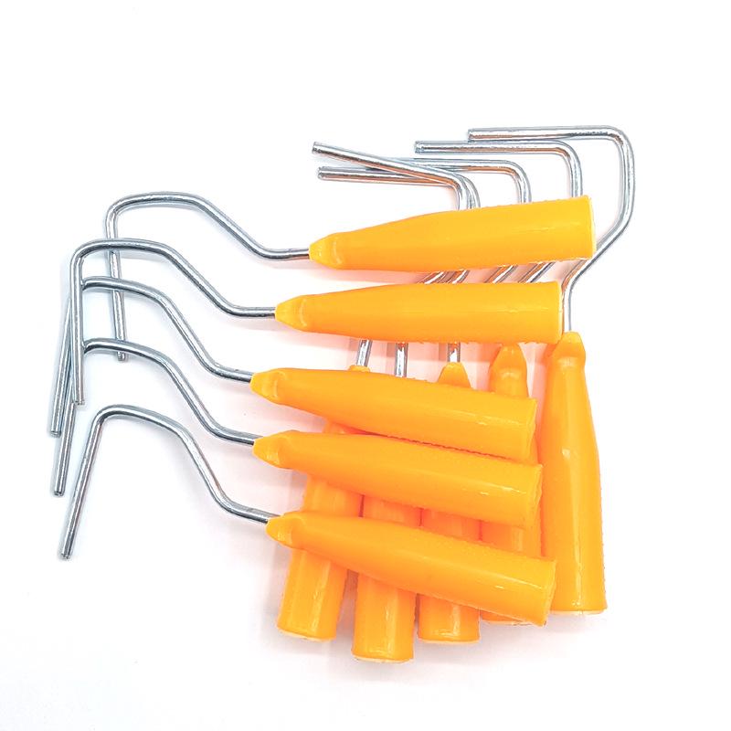 Sponge Roller Brush with Steel Handle - Sizes: 2, 4, 6, 9 Inches - Compact Roller Core Bracket