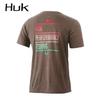 HUK Men's Short-Sleeve Breathable Quick-Dry Sun Protection Fishing Suit, Taiwan Fishing, Sea Fishing, Boat Fishing, Fishing Clothing