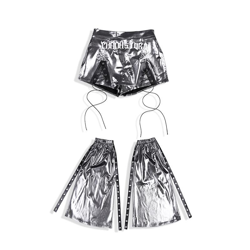 Mädchen Jazz Dance Set mit langen Ärmeln – Trendiges Sommer Street Style Outfit