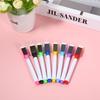 8 Colors Erasable Whiteboard Markers with Eraser, Safe Kids Graffiti Pens for Home School
