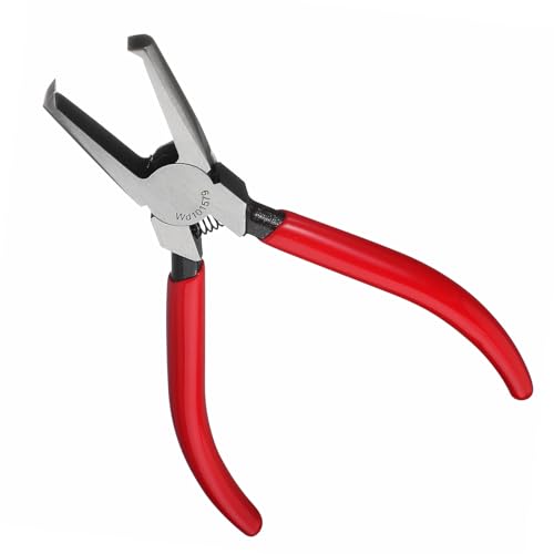 Fretverwijderaar met platte kop, vervangende fretverwijderaar, fretdraadtang voor akoestische, elektrische en basgitaren