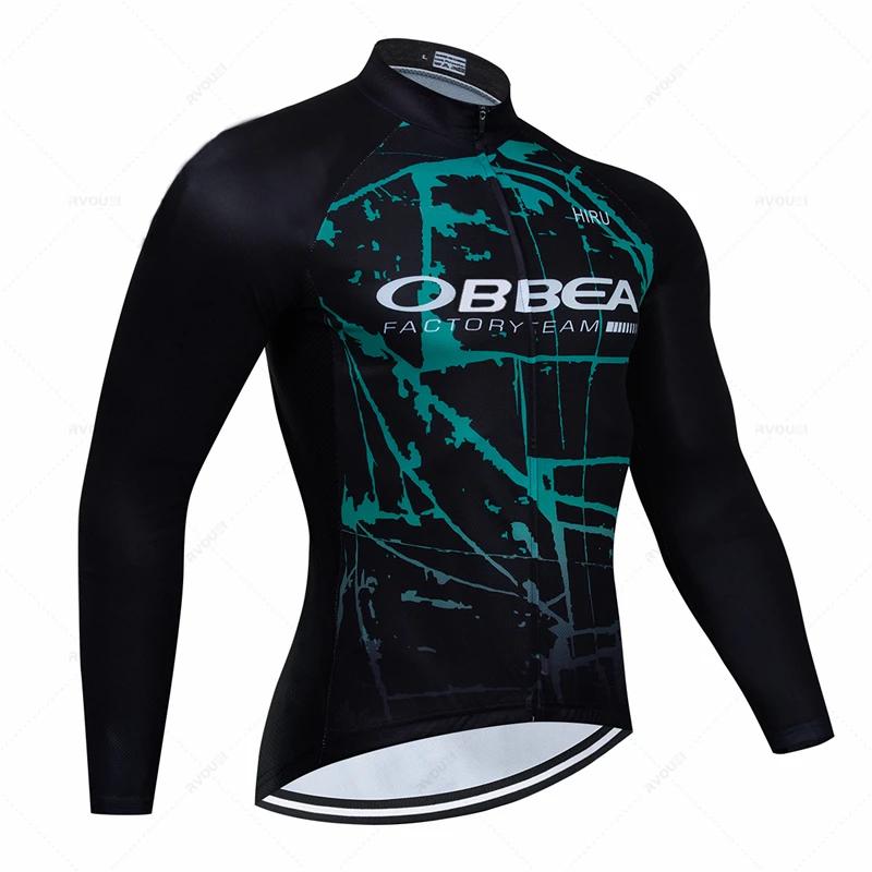 Hiru Pro Team Autumn Bib Pants Ropa Ciclismo Clothing Bike Uniform Men Bicycle Clothes Mailllot 2026  Long Sleeved Breathable Cycling Suit Set