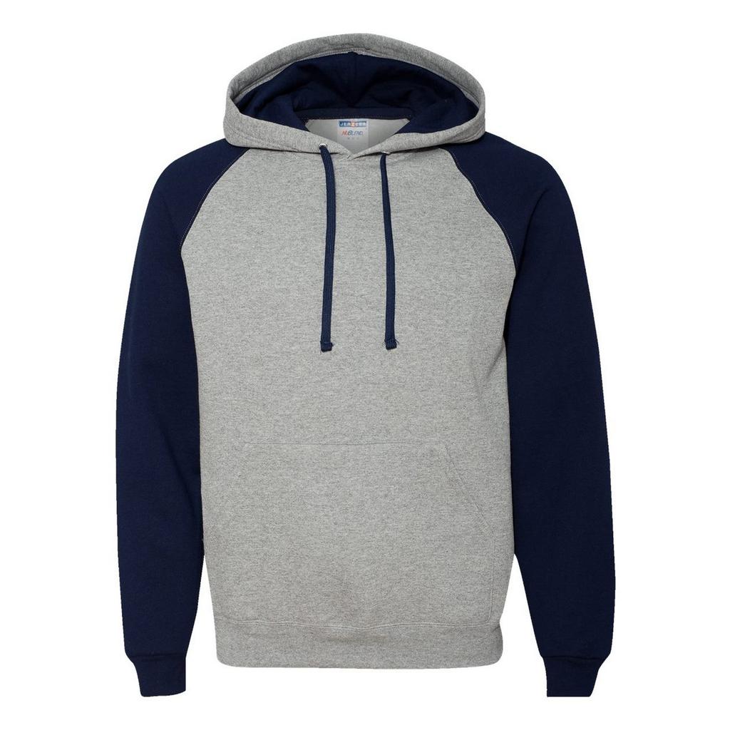 Jerzees Unisex Erwachsenen Colour Block Nublend Raglan Hoodie