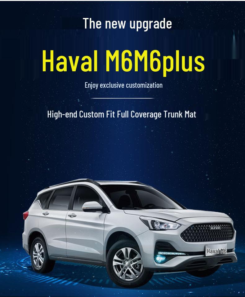 Haval M6 Plus 25 Trunk Mat Surround - Interior Tail Box Mat