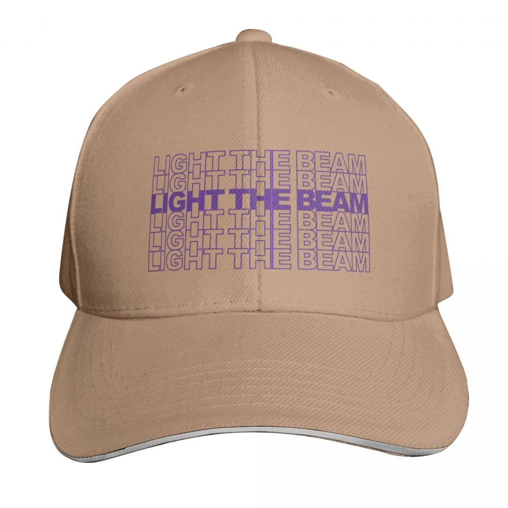 Light the Beam Basketball Retro Design Baseball Cap Fashion Beach Derby Hat New Hat Thermal Visor FeUnisex Unisexs