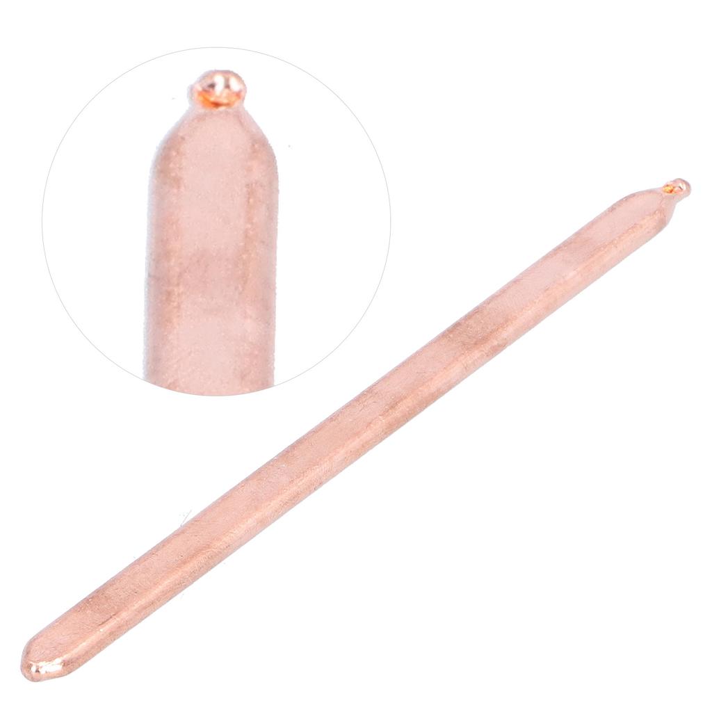 Flat Heat Pipe Brass Thermally Conductive Brass Tube for Computer Laptop Supplies 130mm