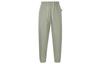Nike Solo Swoosh Loose Fit Lace Up Knitted Fabric Comfortable Fleece Lined Casual Pants Men's Light Army Green/White DX1365-320