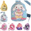 Cute Cartoon Pattern Kids Chest Bag Nylon Coin Purse Wholesale
