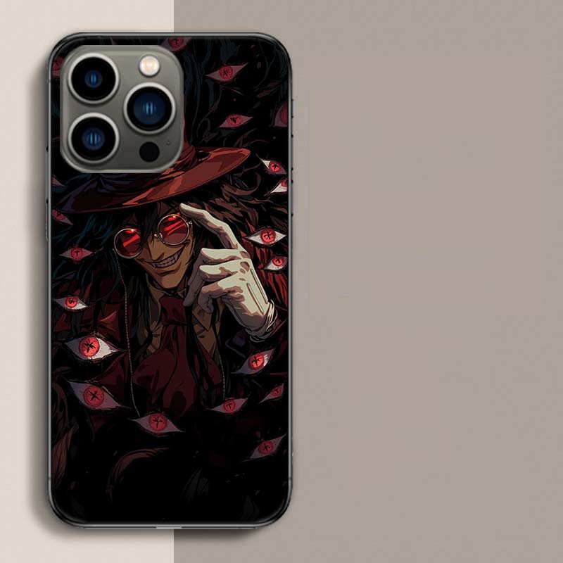 Alucard Helsing Phone Case For Iphone 17 Air 15 Pro 14 Plus 16 Pro Max 17E 16E 12 13 Mini 11 Cover Cute Fundas
