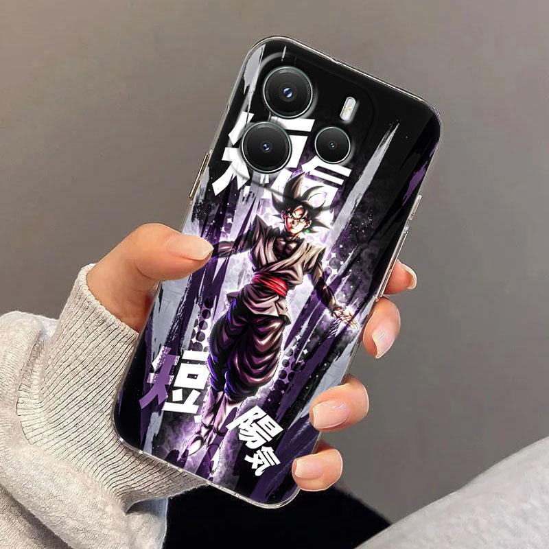 Gogeta Blue Goku Case For Xiaomi Redmi Note 15 14 13 12 11 10 Pro Plus Soft Cover For Redmi 15C 15 14C 13C 12C Clear Phone Cases