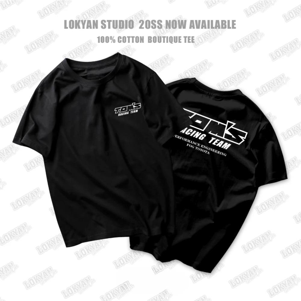 Culture Spirit F Field Racing Summer Towce GR Totem TRD Steel Cannon Men's T-shirt Women's Short Sleeve Couples Same Style