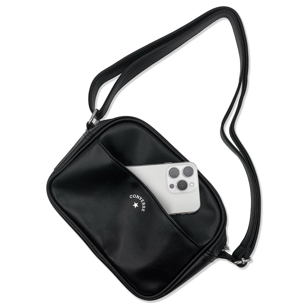 CV FAKE LEATHER SHOULDER BAG