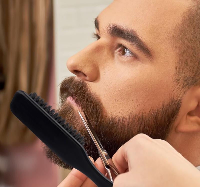 Glättende Haare, Abstehende Haare, KantenkontrolleToupieren & Teasieren Haarbürste MitBreitem Rattenschwanz zum Abteilen & Scheiteln, Haarbürste