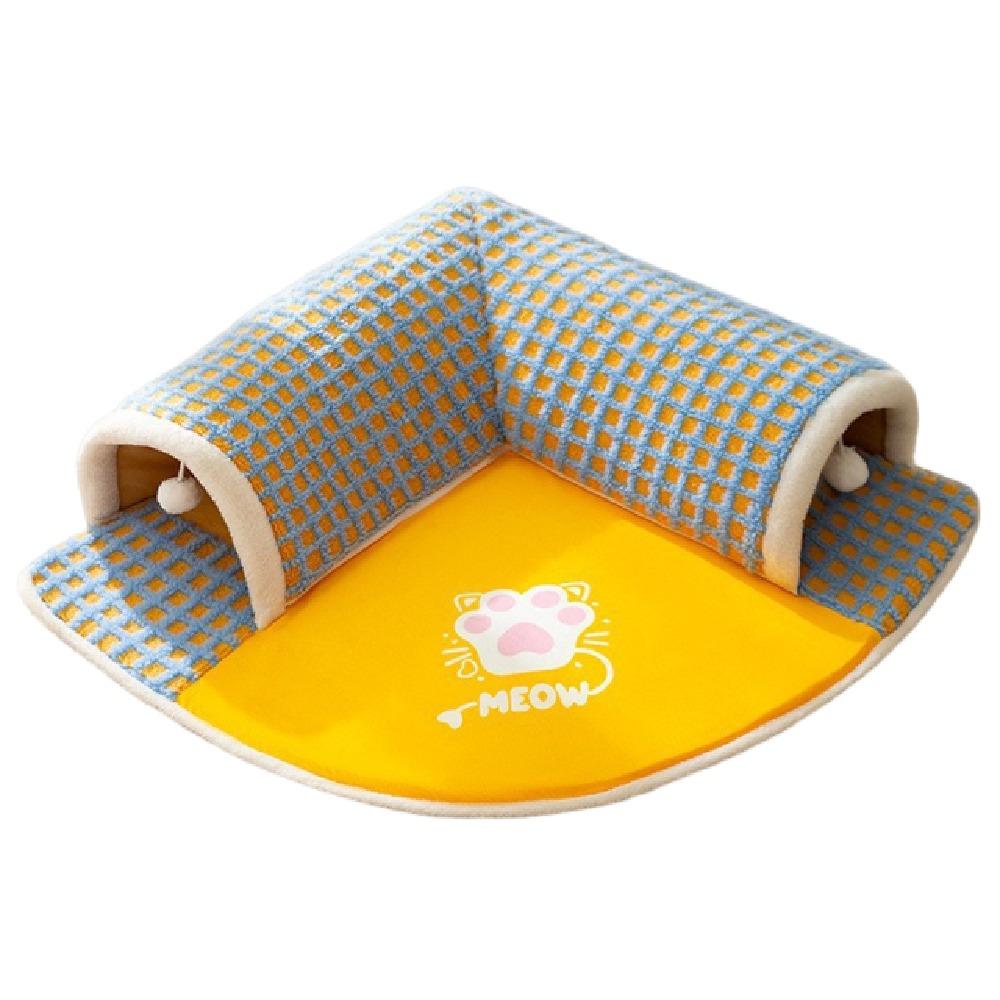 2in1 Cat Tunnel Toy Creative Cat Bed Universal Kitten Play Tube  Four Seasons