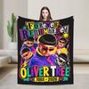 Oliver Tree Riposa in Pace 1993 to Coperta Plaid in Pile per Casa Auto Leggera Peluche Trapunta Sottile