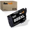 Run Star 1 Pack 822XL T822XL Black Remanufactured Ink Cartridge Replacement for Epson 822XL T822XL use for Epson Workforce Pro WF-3820 WF-4820