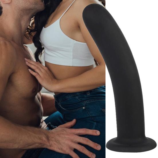 Butt Plug Strong Suction Cup Waterproof High Toughness Non-breakable Flirt Silicone Anal Plug Masturbation Sex Adult Product for Indoor