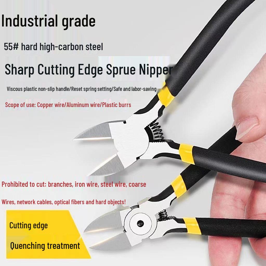 

Диагональные кусачки для литников для DIY, моделей Gundam, бонсай и электриков - Горячо продаваемый инструмент ручной работы