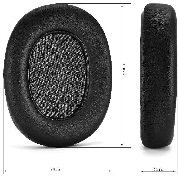 Akg Earphone Pads, Protein Leather Replacement Ear Pads for AKG K361 K361BT K371 K371BT Headphones Ear Cushions, Headset Earpads, Ear Cups Repair