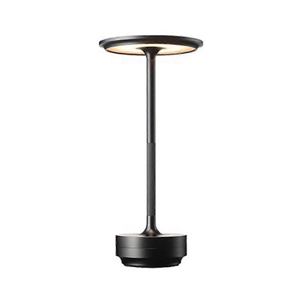 Simple Charging Desk Lamp Restaurant Bar Desk Lamp Dimming Atmosphere Retro Portable Charging Touch USB Desk Lamp Black