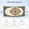 Floral Garden Theme Beach Towel Personalized Custom Name & Text Soft Quick Dry Beach Towel for Swimming Travel