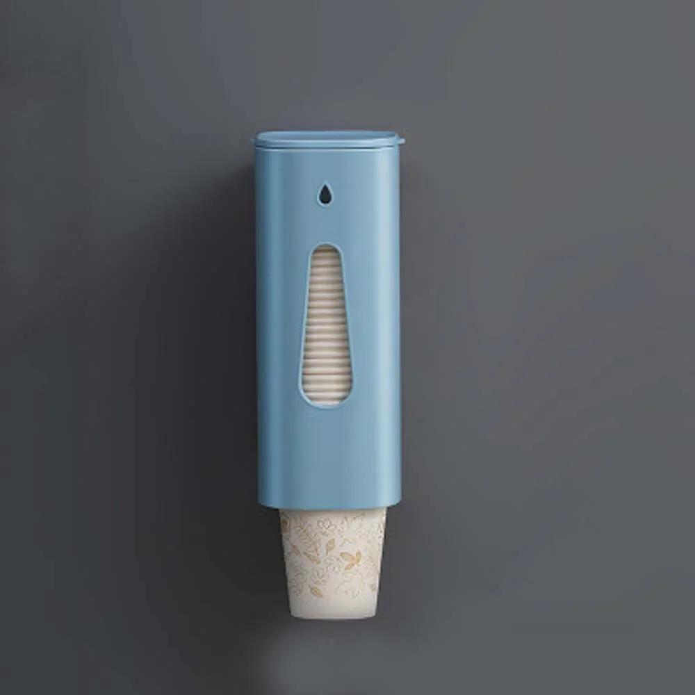 Household Disposable Cup Paper Container Holder Empty Automatic Cup Storage Rack Cup Dispenser (Only Rack,Not Including Cups)