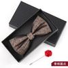 Bow Tie Men'S Wedding Groom Best Man Red Suit Shirt British Brothers Korean Bow Women'S Gift Box