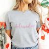 T-shirt Floreale Croce Benedetta da Donna, Maglietta Grafica con Fiori, Top Estivi a Maniche Corte con Scollo O Y2k, Abbigliamento Estetico Femminile per la Fede