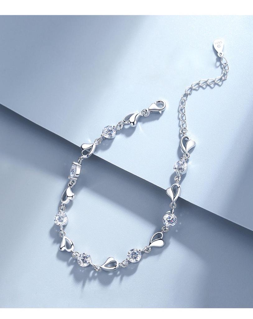 Ocean Heart Women's Bracelet - Luxurious, Simple Design, Sweet & Fresh Gift for Girlfriends