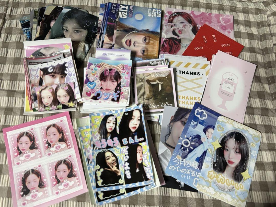 

[USED] K-POP aespa IVE Bonus Korean Artist Songmul Set