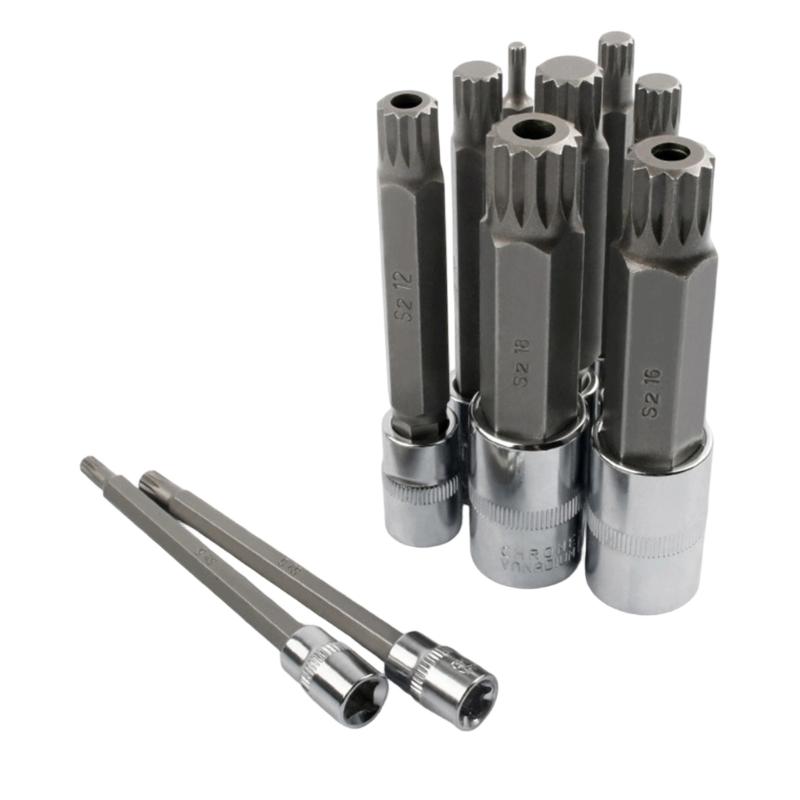 Professional Drive Impacts Socket Set 12 Point Batches Head Socket For Car Motorcycles And Industrial Equipment