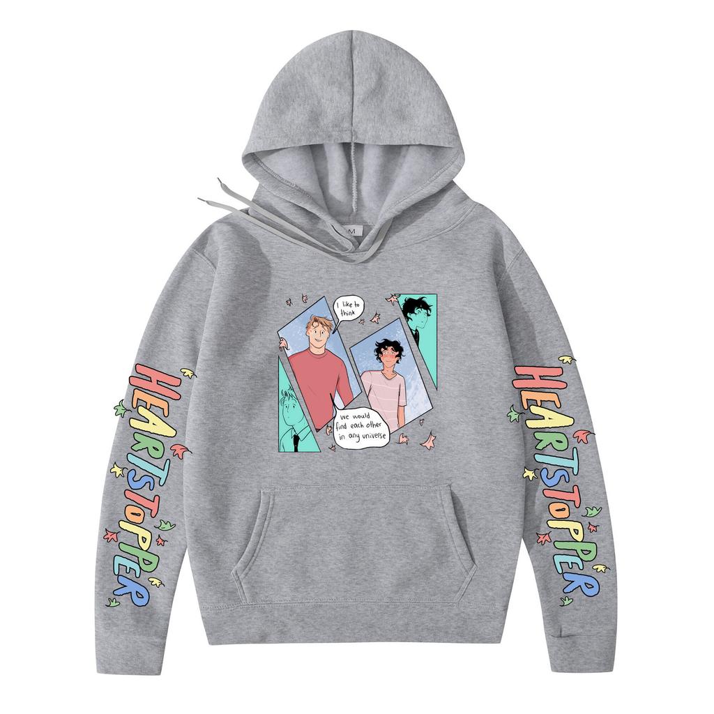 Nick and Charlie Autunm New Printed Men's Hoodie Hoody Y2K Clothes Vintage Fashion Casual Unisex Long Sleeve Pullovers