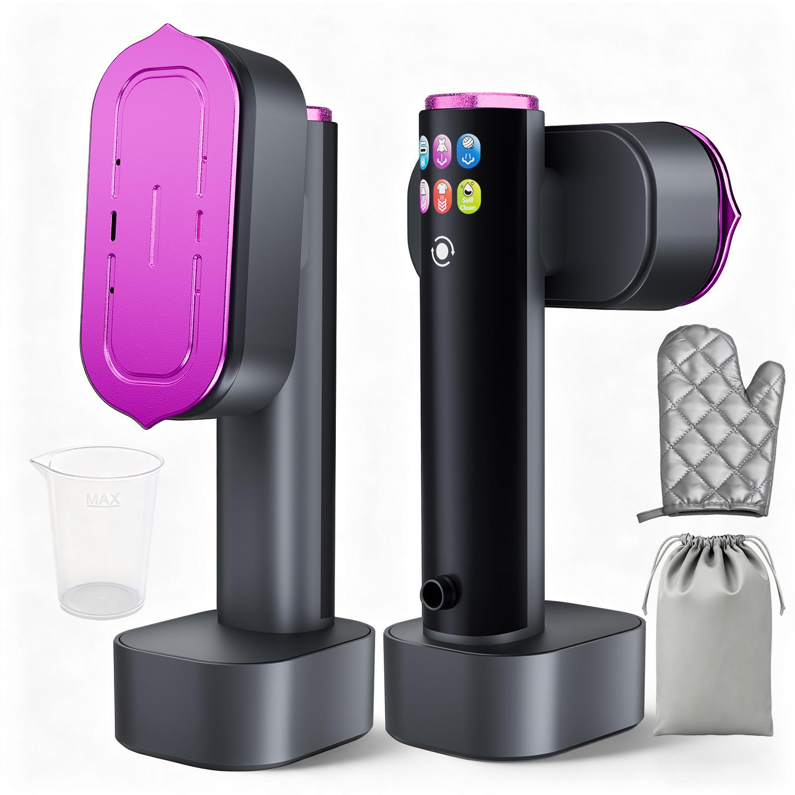 Handheld High Power Garment Steamer and Vertical Iron for Wrinkle Removal and Sterilization US Plug