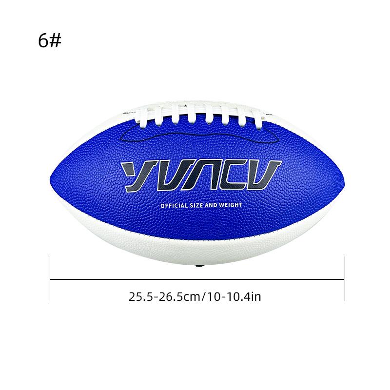 1 stk Standard amerikansk fotball for utendørs trening og lek med offisiell standardstørrelse Størrelse 9 6 3 Rugby Birthda