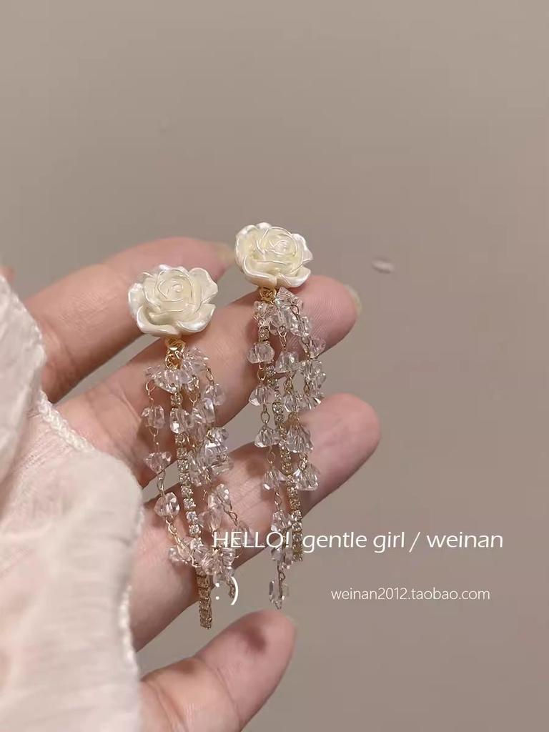 2024 Trendy Colorful Flower Stud Earrings for Women - Summer Fresh Design