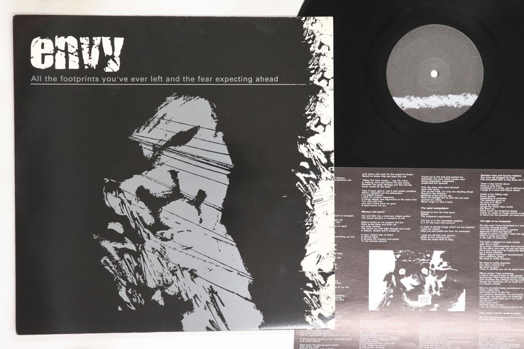 LP Record ENVY  All The Footprints Youve Ever Left MR012 HG FACT 2001 Japan Japanese PopRock Used