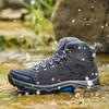 Autumn and Winter Breathable Waterproof Outdoor Hiking Shoes Men's High Top 45 Men's Cotton Shoes Hiking Sports Shoes Large Size