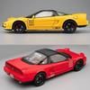 1:22 Honda Acura NSX NA1 Alloy Supercar Model Toys Diecast Christmas Vehices Doors Opened Sound Light Pull Back Collection Gifts ajk256