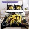 Jude Bellingham Potiskovaný 3dílný povlak na peřinu s povlaky na polštáře Prodyšný povlak na přikrývku Dekorační povlečení do ložnice Domácí