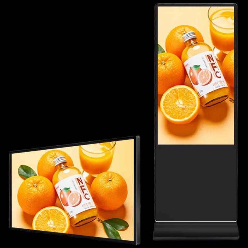 WON GIANT 4K Touchscreen Vertical Advertising Kiosk CN plug (adapter included)