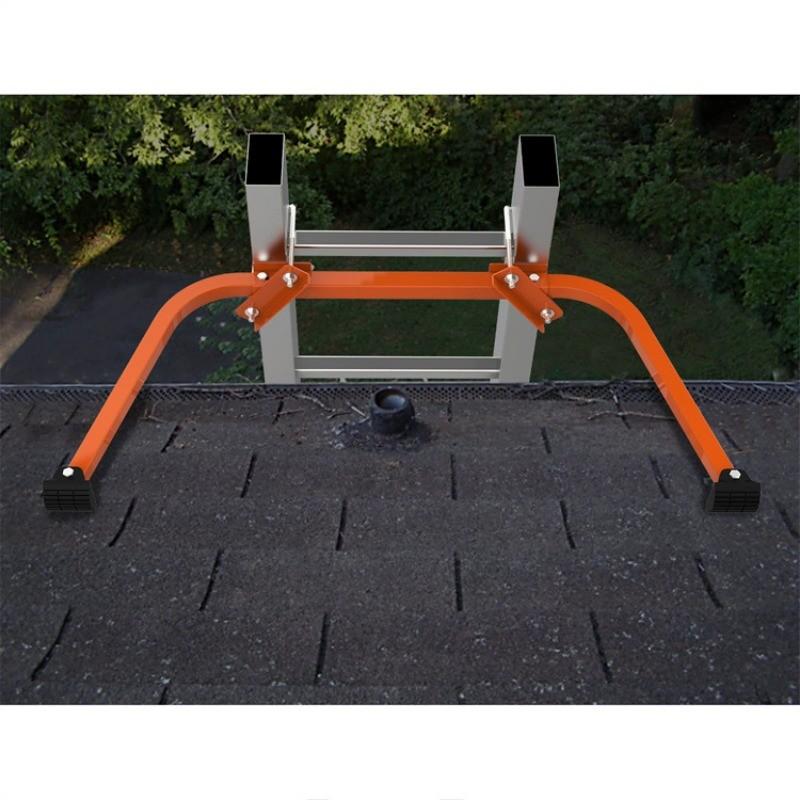 Orange/Grey Stepladder Holder Portable Ladder Stabilizer Household Ladder Stabilization Auxiliary Tool
