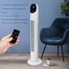 45W White Household Timed Vertical Fan Detachable Low Noise Air Conditioning Fan for Cleaning Wide Angle Air Supply Bladeless Electric Fan