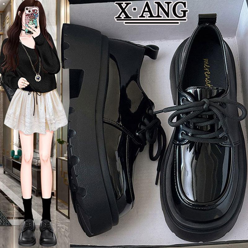British style platform small leather shoes Japanese jk Mary Jane women's shoes 2025 spring new leather loafers single shoes