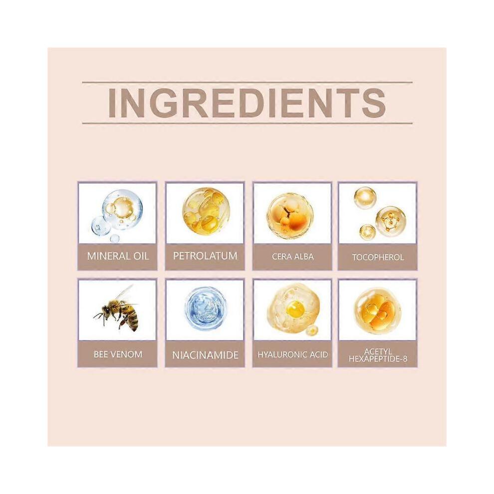 2pcs Bee Venom Firming Serum Stick, Anti-Aging Face Serum Lifting & Tightening Serum Skin Firming Cream Reduces Wrinkles & Fine Lines