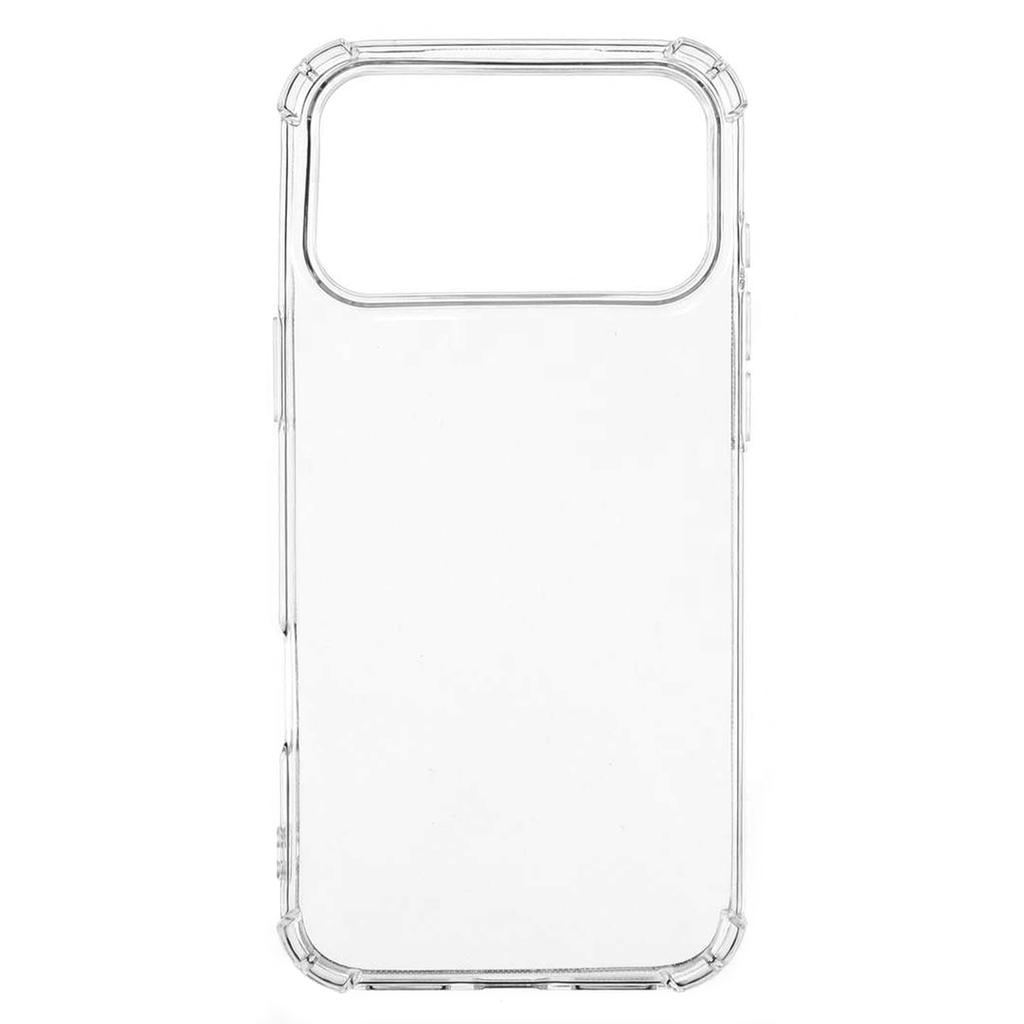 For iPhone 17 Pro Phone Case Reinforced Four Corner Anti-Drop Clear TPU Cover
