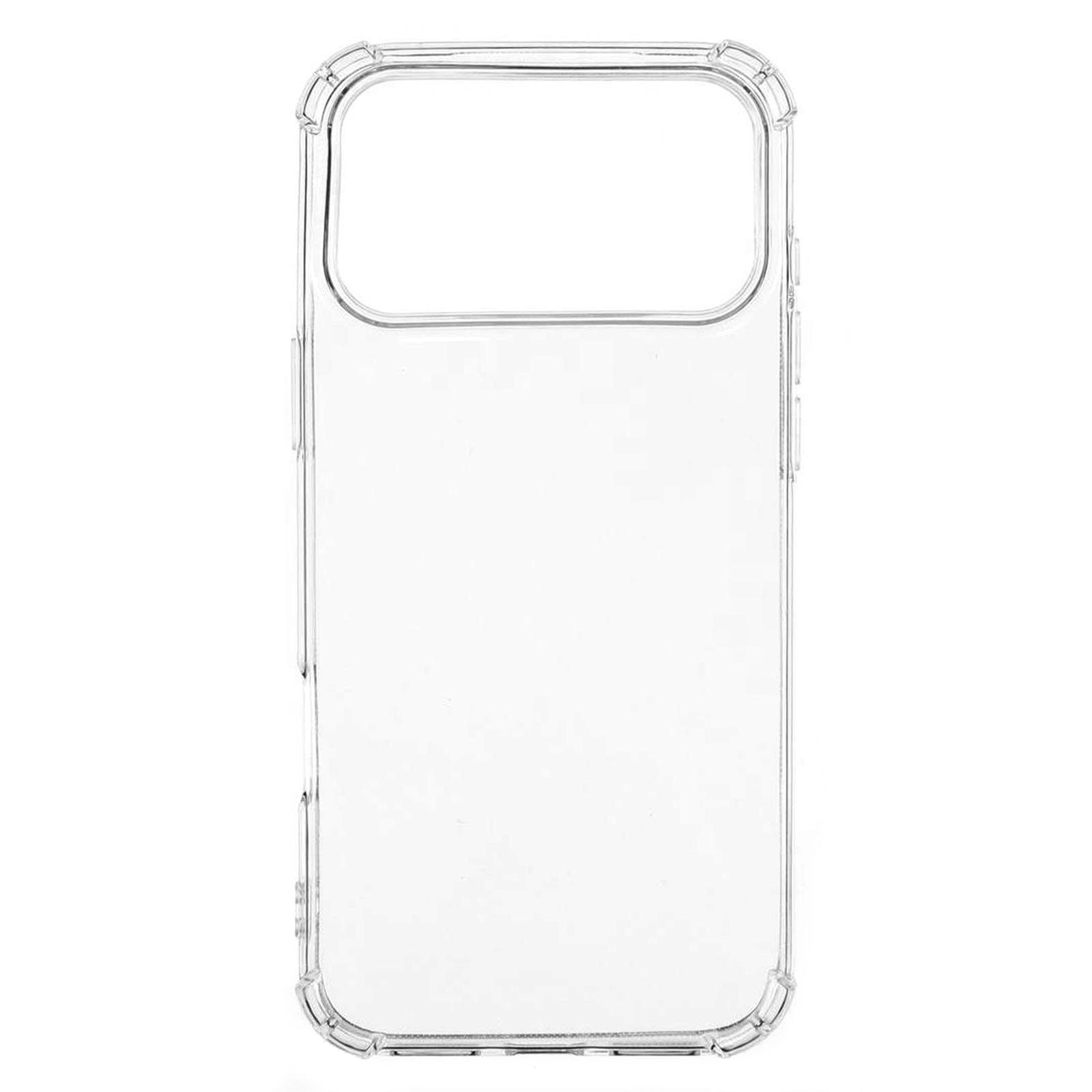 

For iPhone 17 Pro Max Phone Case Reinforced Four Corner Anti-Drop Clear TPU Cover A