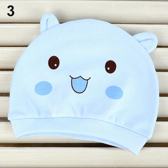 Unisex Baby Hat Newborn Toddler Beanie Cute Smile Face Rabbit Design Cotton Cap Warm