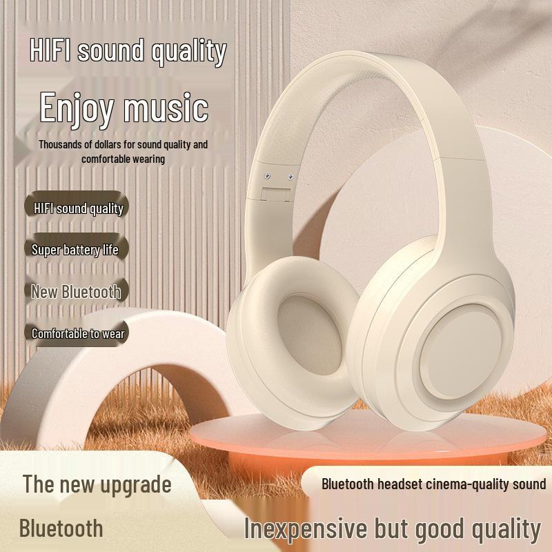 Cross-Border Over-Ear Wireless Bluetooth Headphones with Ultra-Long Battery Life - High-Performance Sports Model